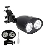 Lampe für Grill | Lampe mit Clip für Grill 360 Grad verstellbar, Grillbeleuchtung | für Camping, Werkstatt, Garage, Fahrzeug und Haushalt