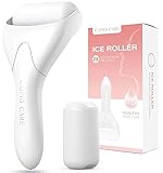 CUPID CARE Ice Roller for Face [2-Rollers], Ice Face Roller Ice Compress Facial Roller Massager for Beauty, Calm Skin, Face Roller Skin Care Tool Woman Gifts | White