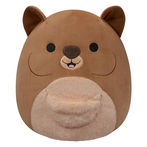 Squishmallows 12-Inch Quito Brown Quokka Plush