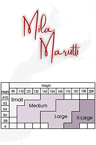 Image of Mila Marutti Opaque Tights for Women | Soft Stockings Pantyhoseier | - Made in EU