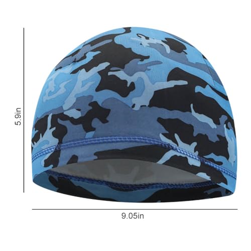 8Pcs Kids Helmet Liner Skull Cap Unisex Baby Beanie Cap Football Sports Wicking Cap Running Hat2