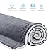 Pure Enrichment PureRelief Plush Heated Throw (50” x 60”) - 4 InstaHeat™ Settings, Soft Micromink & Sherpa Fabric, Machine Washable with Storage Bag - Cozy Electric Blanket for Couch or Bed Use