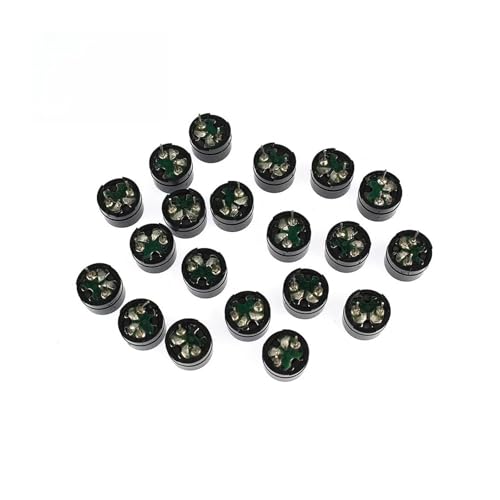 eufeifeiegds Kit di buzzer piezoelettrici comuni da 10-20 pezzi 12085 cicalino passivo da 12 mm x 8.5 mm resistenza 3 V 5 V 9 V 12 V 42 Ohm10PCS