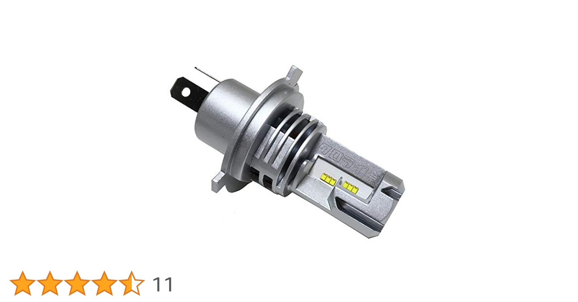 Amazon | クロライト バイク用 H4/HS1 LEDヘッドライトバルブ