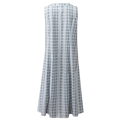 Women Summer Casual Floral Beach Dresses Vacation Boho Button Down Short Sleeve Flowy Midi Dress With Pocket Sun Dresses For Women 2023 Trendy Spring Dresses Plus Size #TOP3