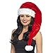 33.5'' Christmas Santa Hat for Adults Long Santa Hat Xmas Costume Hats Holiday SD031