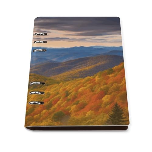 Cuaderno A5 de hojas sueltas con diseño plano para escribir de forma cómoda y sin límites