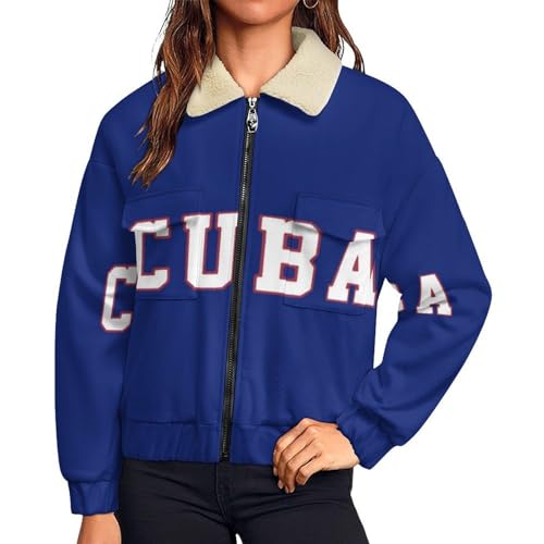 Cardigan teddy veste d'hiver femme sweat polaire bleu marine chaud grande taille