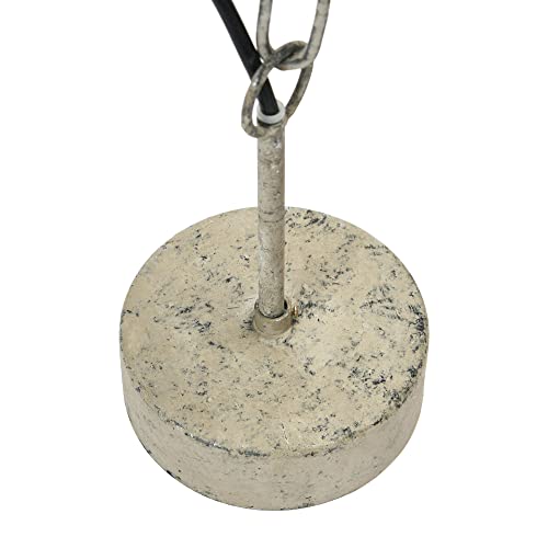 Creative Co-Op 3-Tier Round Metal Chandelier with Hanging Wood Beads - Image 15