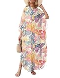 MAKABO Moomoo Kaftan Caftans for Women Swimsuit Cover Up Loungewear Butterfly Elegant Maxi Dresses Sleep Party 2025