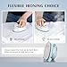 PIOMATIC Travel Iron Mini with Steam for Clothes with Dual Voltage, Portable Mini Ironing Machine with Non-Stick Soleplate, Small Iron for Sewing, Quilting and Handcraft