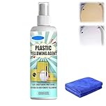 Heavy Duty Yellow Stain Remover, 100ml Stain Remover for Toilet Seat, Toilet StainRemover Heavy Duty, Plastic Yellowing Remover Fast Acting, for Air Conditioner Toilet Seat Home Appliances (1PC)