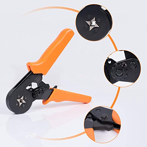 SGILE Kit di Crimpatura con 800 Terminali di