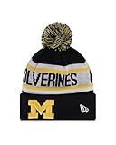 New Era Adult Men Michigan Wolverines Biggest Fan Redux, Blue, One Size