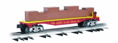 Williams by Bachmann Flat Car with Crates - Ringling Bros. and Barnum and Baily #119 - O Scale