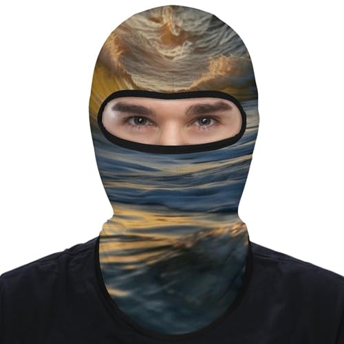 Balaclava para hombre, máscara para esquí y ciclismo, protector facial de invierno, cubreboca multifuncional miniatura 7