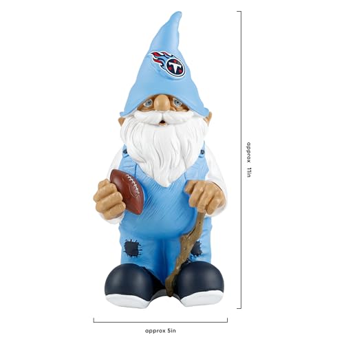 Image of NFL Resin 11.5 inch Team Logo Outdoor Garden Statue Gnome