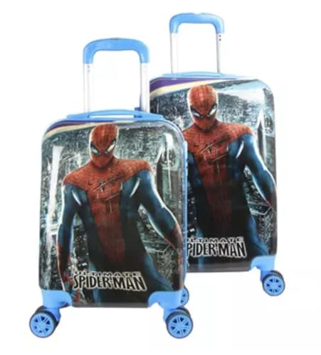 Image of ADSON PC Kids Trolley 360 Rotating Luggage 360 Wheels Non-Breakable Exclusive Edition 20 Inch Kids Hardsided Suitcase with 4 Wheels, 360 Wheel Travel Trolley Bag