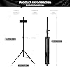 CyeeLife Dartboard Stand, Professional Portable Tripod Dartboard Travel Stand, Black