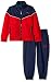 PUMA Boys' Pop Color Track Jacket and Pant Set, Star Red, 5