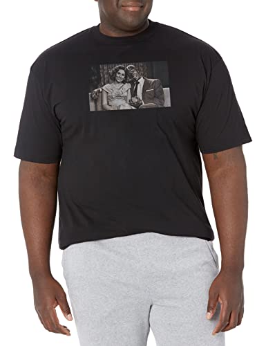 T-shirt WandaVision Marvel haut de gamme en coton épais 4XL noir
