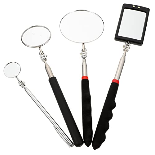 Miroir d'inspection télescopique LED pour usage industriel stable