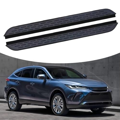 Estribos Laterales para Toyota Venza 2020-2024 en Aluminio Negro miniatura 1