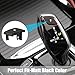 Jaronx Compatible with BMW Gear Shift P Button for 5' G30 G31 G38/ 6’ GT G32/ 7' G11 G12/ X3 G01 G08/ X4 G02, Gear Shift Parking Button Replacement for BMW 61316817624 61316817622 (Matte Black)