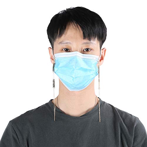 Corrente de mufla de boca, elementos de folha excelente corrente de óculos de liga para uso diário