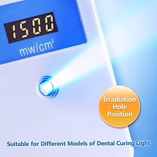 Annhua Dental Led Light Meter, Light Cure Power Curing Tester #TOP5