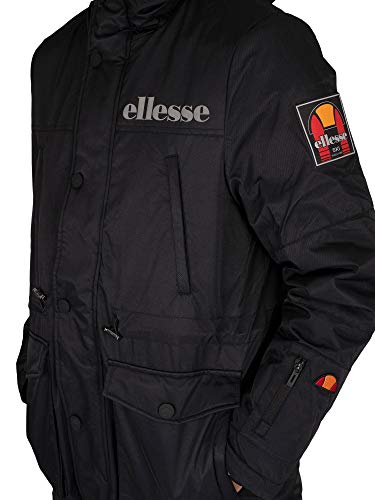 Chaqueta Ellesse Mazzo Parka cortavientos acolchada con capucha ajustable de invierno 4
