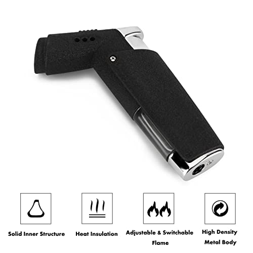 Encendedor Ambrogio.L Jet Torch recargable a butano miniatura 3