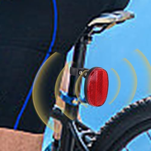 Feu arrière vélo réfléchissant avec montage éclairage stable - 3