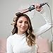 Hairitage Curl Envy Hair Curling Iron 1 1/4 Inch - Ceramic Tourmaline Curling Iron 1.25' Barrel - Silky Smooth + Bouncy Curls - 4 Digital Heat Settings up to 450 Degrees - Auto Shut-Off