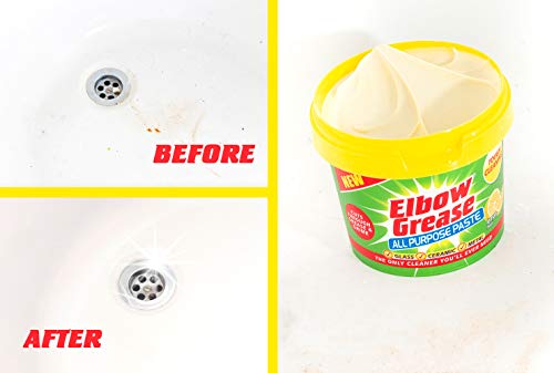 Elbow Grease All Purpose Paste Kitchen & Bathroom Cleaner Lemon Fresh Scent 500g