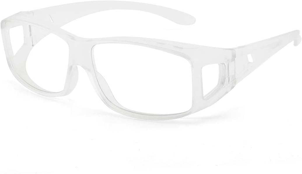 Cyxus Safety Goggle Anti Fog Goggles Dust-Proof Glasses Wind-Proof Protection Eyewear Protect Your Eyes (Transparent Frame 9005)