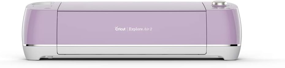 Explore Air 2 - A DIY Cutting Machine for all Crafts, Create Customized Cards, Home Decor & More, Bluetooth Connectivity, Compatible with iOS, Android, Windows & Mac, Lilac