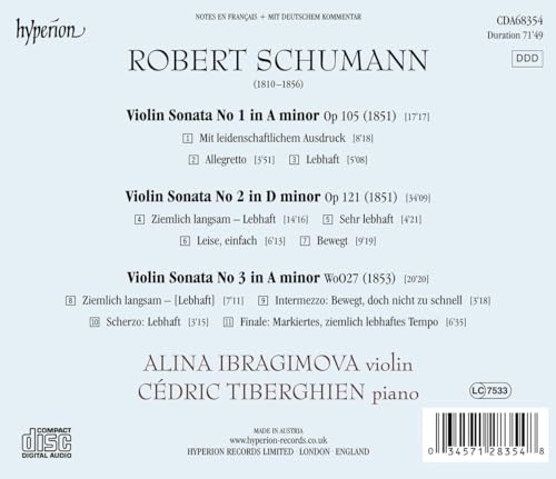Schumann: Violin Sonatas