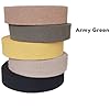 Heavy Cotton Webbing 1 1/2 Inch - Straps for Arts and Crafts - 5, 10, 25, or 50 Yards, Over 10 Colors - MATADOR USEFUL GOODS (Army Green, 50 Yards) #1