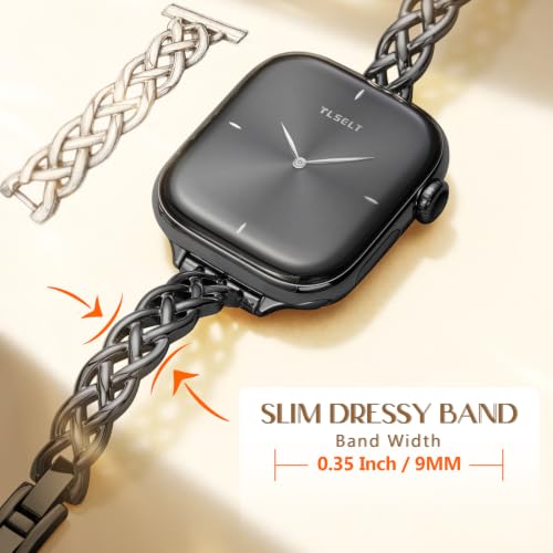 Slim Bracelet for Apple Watch Bands for Women 38/40/41/42/44/45/46/49mm by Tlselt - Used condition - Image 3