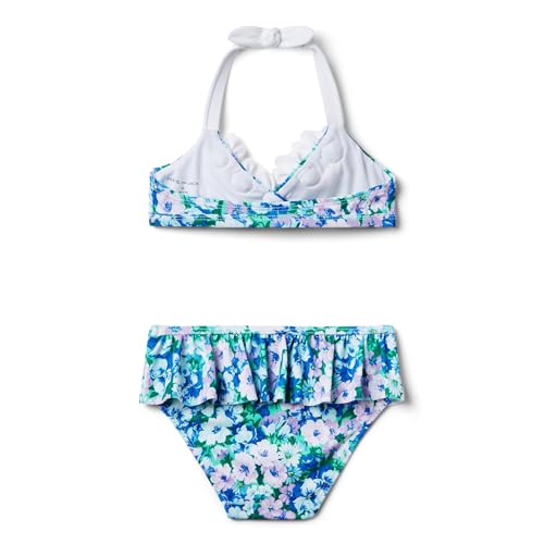 Janie and Jack Girls' Floral Two Piece Swimsuit (Toddler/Little Big Kids)2