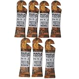 Amazon Maple Coffee Caffeine Energy Gels for Running, Cycling & Endurance by Protein Rebel - Easy to Digest Running Gels - All Natural Ingredients - 27g Carbs, 45mg Caffeine, Electrolytes (7 Sachets) #ad