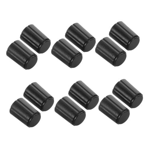 Holibanna 12Pcs Electric Guitar Potentiometer Knobs D Shaft Encoder Caps for Volume Tone Control Durable Plastic Knobs for Encoder Switch Easy to Install
