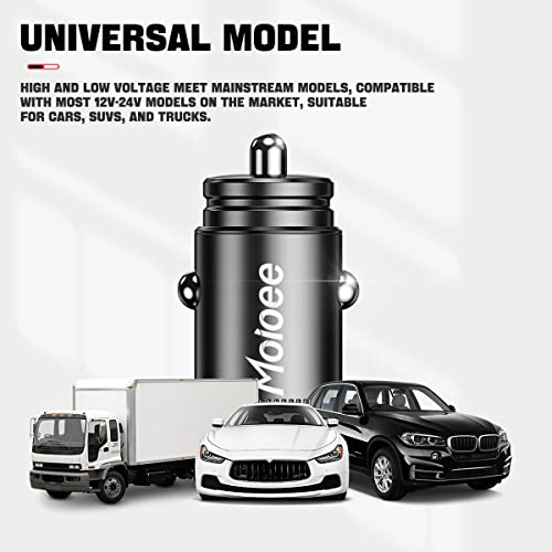 Usb C 60W Car Charger Fast Charge, 30W Pd& 30W Qc3.0 Fast Charge With Metal Body, Flush Fit Pull Ring Charge Adapter Universal For Iphone 13/13 Pro/12/12 Pro Max/Xs/Xr, Samsung Galaxy, Car Accessories #TOP6