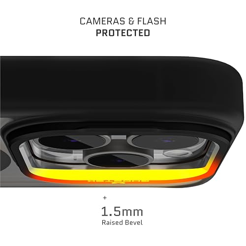 Coque iPhone 15 Pro haut de gamme Ghostek KickCam noire compatible MagSafe - 3