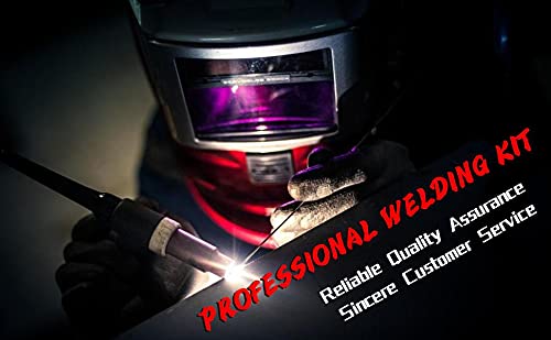 ZJCHAO Kit De Torche De Soudage TIG TIG Collets Glass Cups, Torch Kit