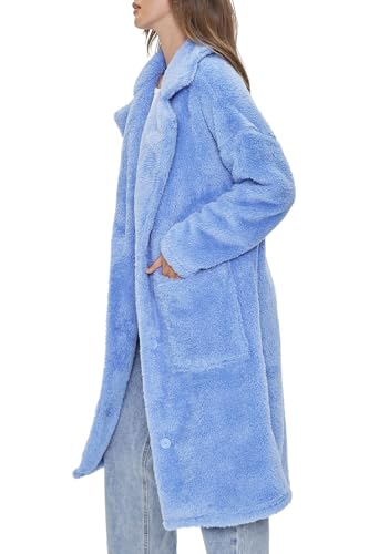 Forever 21 Women's Faux Fur Teddy Coat2