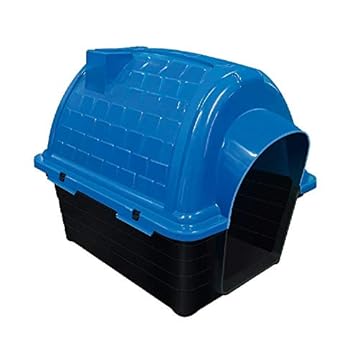 Furacão Pet Iglu Casinha de Plástico para Cães, Azul, 2