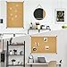 XBoard Cork Board 36 x 24, Notice Cork Bulletin Board, Corkboard with Aluminum Frame and Push Pins for Display