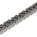 JT Chain JTC530Z3122RL (530 Series) Black Steel 122 Link Super Heavy Duty X-Ring Chain with Connecting Link